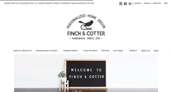 Desktop Screenshot of finchandcotter.com